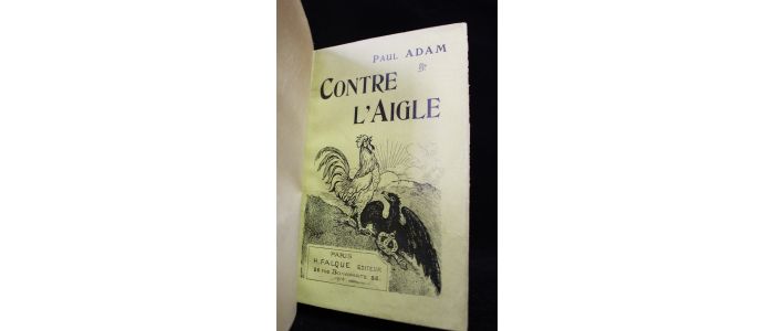 ADAM : Contre l'aigle. - Contre nous - Edition Originale - Edition-Originale.com