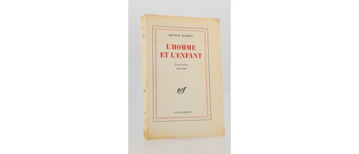ADAMOV : L'homme et l'enfant - Erste Ausgabe - Edition-Originale.com