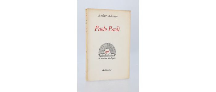 ADAMOV : Paolo Paoli - Edition Originale - Edition-Originale.com