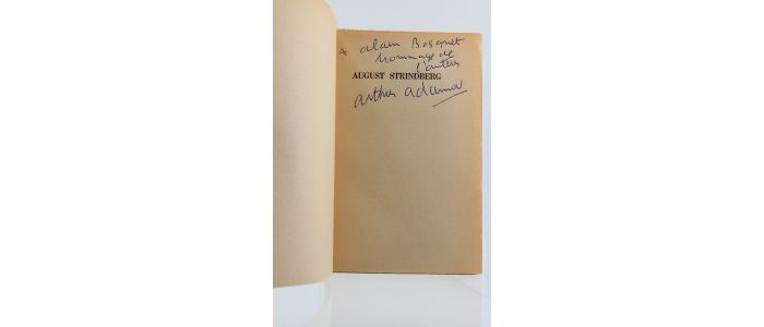 ADAMOV : Strindberg - Signed book, First edition - Edition-Originale.com