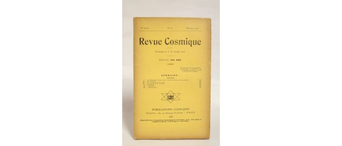 AIA : Revue cosmique N°12 de la 6ème année - Prima edizione - Edition-Originale.com
