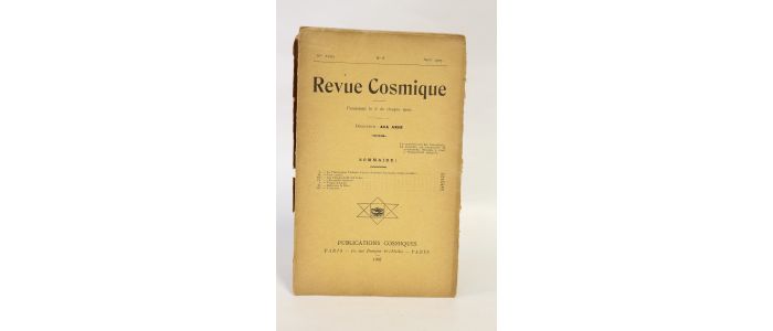AIA : Revue cosmique N°8 de la 6ème année - First edition - Edition-Originale.com