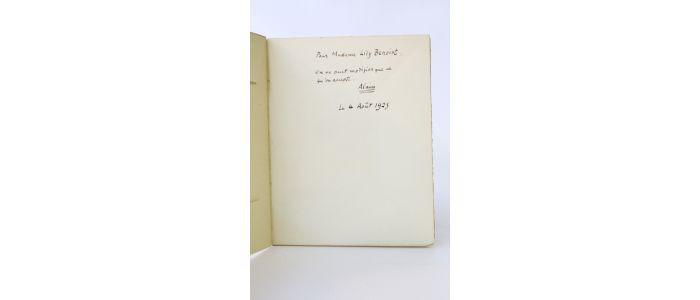 ALAIN : Jeanne d'Arc - Libro autografato, Prima edizione - Edition-Originale.com