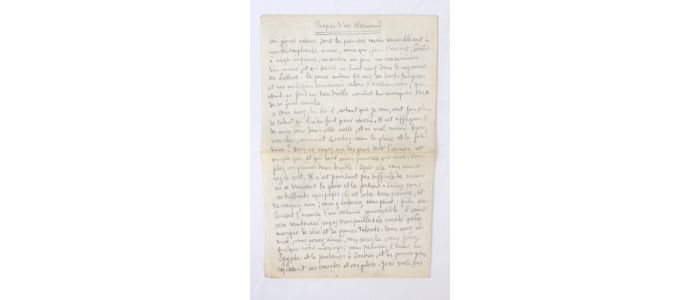 ALAIN : Propos d'un normand - Manuscrit autographe signé - Libro autografato, Prima edizione - Edition-Originale.com