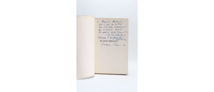 ALEXANDRE : Le juif errant - Libro autografato, Prima edizione - Edition-Originale.com