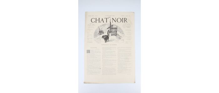 ALLAIS : Le Chat noir N°272 de la sixième année du samedi 26 Mars 1887 - First edition - Edition-Originale.com