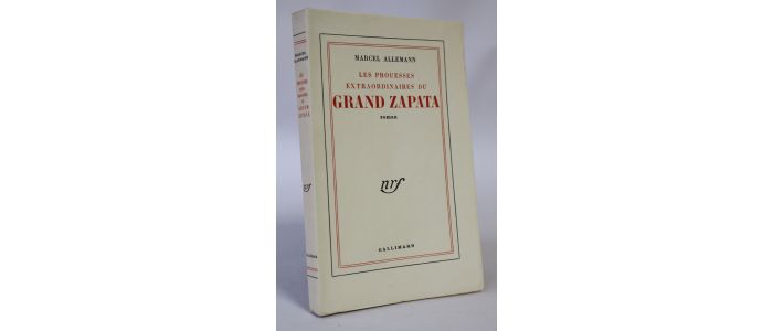 ALLEMANN : Les prouesses extraordinaires du grand Zapata - First edition - Edition-Originale.com