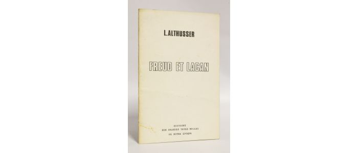 Books/Louis Althusser/Louis Althusser - No Subject - Encyclopedia of  Psychoanalysis - Encyclopedia of Lacanian Psychoanalysis