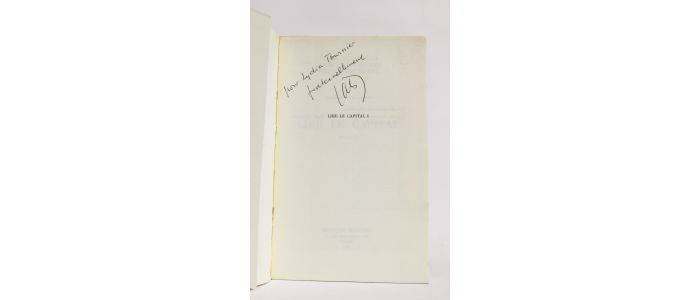 ALTHUSSER : Lire Le Capital - Tome 1 - Libro autografato, Prima edizione - Edition-Originale.com