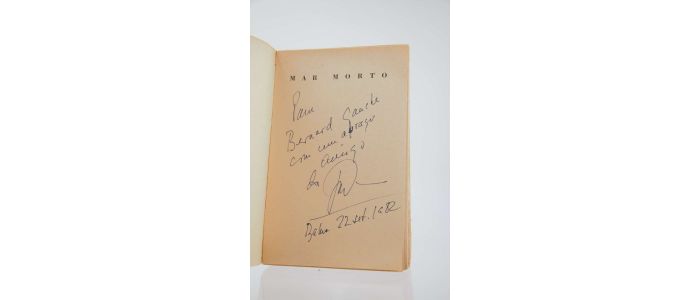 AMADO : Mar morto - Libro autografato, Prima edizione - Edition-Originale.com