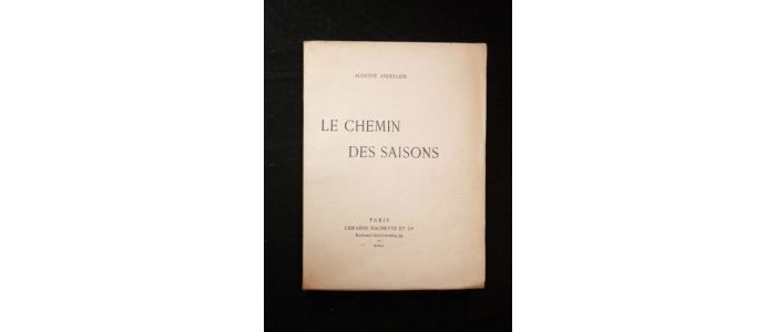 ANGELLIER : Le chemin des saisons - First edition - Edition-Originale.com