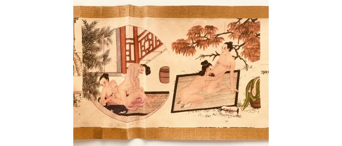 ANONYME : Makemono de 11 scènes chinoises érotiques. Rêve de printemps - Edition-Originale.com