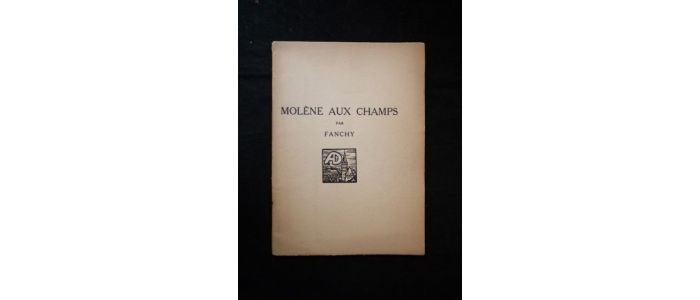 ANONYME : Molène aux champs - Prima edizione - Edition-Originale.com