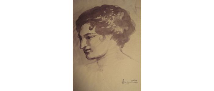 Portrait de femme - Erste Ausgabe - Edition-Originale.com