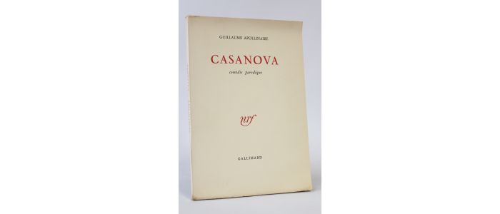 APOLLINAIRE : Casanova, comédie parodique - Edition Originale - Edition-Originale.com