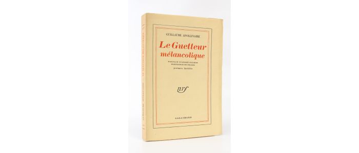 APOLLINAIRE : Le guetteur mélancolique - Prima edizione - Edition-Originale.com