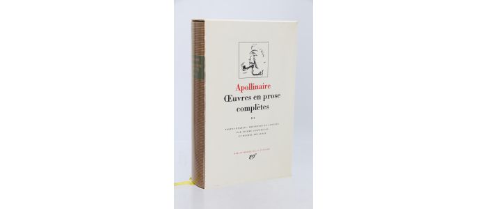 APOLLINAIRE : Oeuvres en proses, Tome III  - First edition - Edition-Originale.com