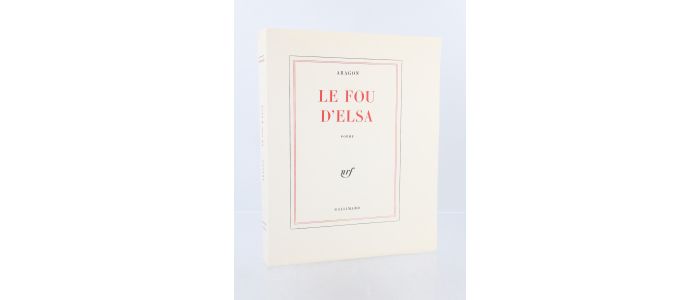 ARAGON : Le fou d'Elsa - Prima edizione - Edition-Originale.com
