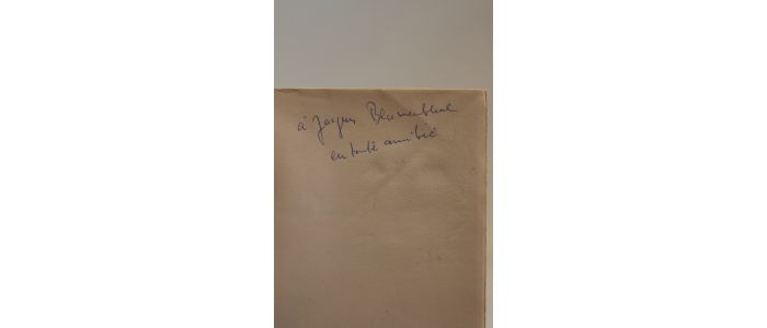 ARAGON : Blanche ou l'oubli - Autographe, Edition Originale - Edition-Originale.com
