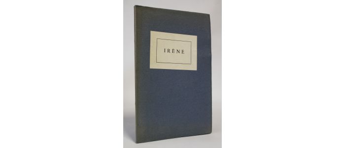 ARAGON : Irène - Edition-Originale.com