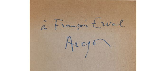 ARAGON : Le roman inachevé [L'affiche rouge] - Signiert, Erste Ausgabe - Edition-Originale.com
