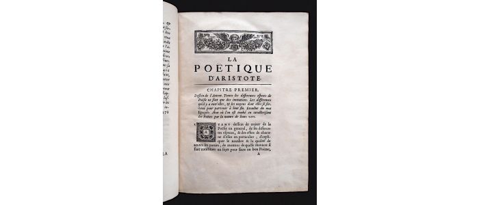 ARISTOTE : La poëtique - Erste Ausgabe - Edition-Originale.com
