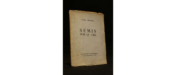 ARNAUD : Semis sur le ciel - Erste Ausgabe - Edition-Originale.com