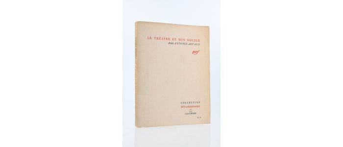 ARTAUD : Le Théâtre et son double - Signed book, First edition - Edition-Originale.com