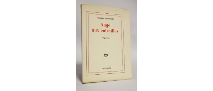 AUDIBERTI : Ange aux entrailles - First edition - Edition-Originale.com
