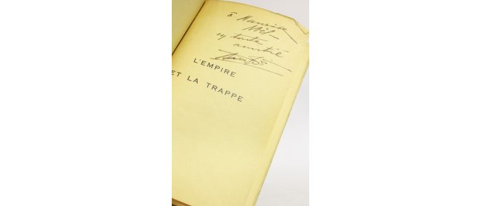 AUDIBERTI : L'empire et la trappe - Signiert, Erste Ausgabe - Edition-Originale.com