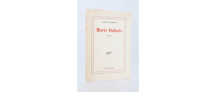 AUDIBERTI : Marie Dubois - Erste Ausgabe - Edition-Originale.com
