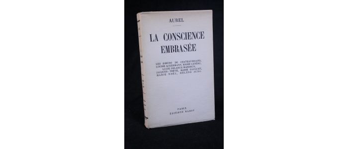 AUREL : La conscience embrasée - Erste Ausgabe - Edition-Originale.com