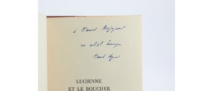 AYME : Lucienne et le boucher - Autographe, Edition Originale - Edition-Originale.com