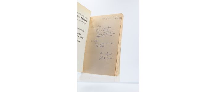 BACRI : Opticon suivi de classiques transis - Signed book, First edition - Edition-Originale.com
