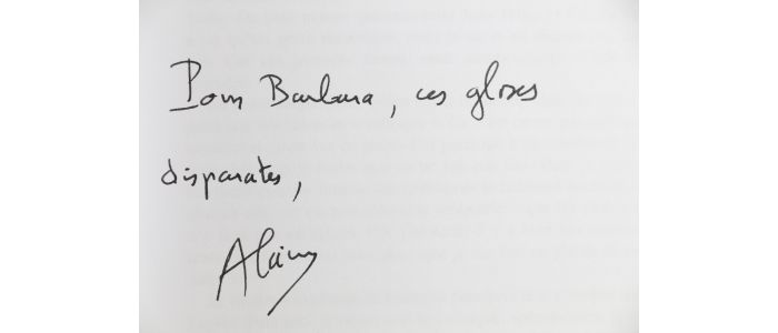 BADIOU : Autour d'Alain Badiou - Signed book, First edition - Edition-Originale.com