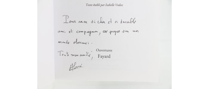 BADIOU : Images du temps présent 2001-2004 - Signed book, First edition - Edition-Originale.com