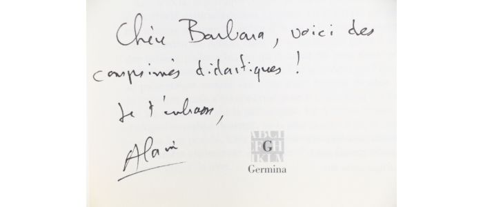 BADIOU : La Philosophie et l'Evènement. Entretiens suivis d'une courte Introduction à la Philosophie d'Alain Badiou - Signed book, First edition - Edition-Originale.com