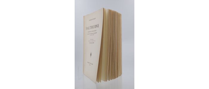 BALZAC : Falthurne - Manuscrit de l'abbé Savonati - First edition - Edition-Originale.com