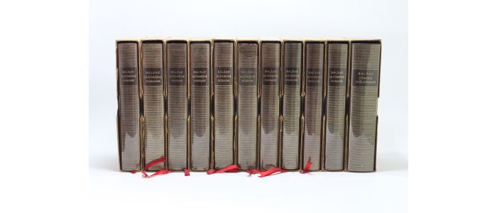 BALZAC : La Comédie Humaine. Complète en XI tomes - First edition 
