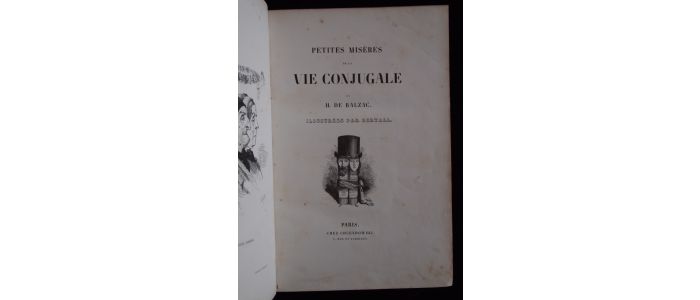 BALZAC : Petites misères de la vie conjugale - Prima edizione - Edition-Originale.com