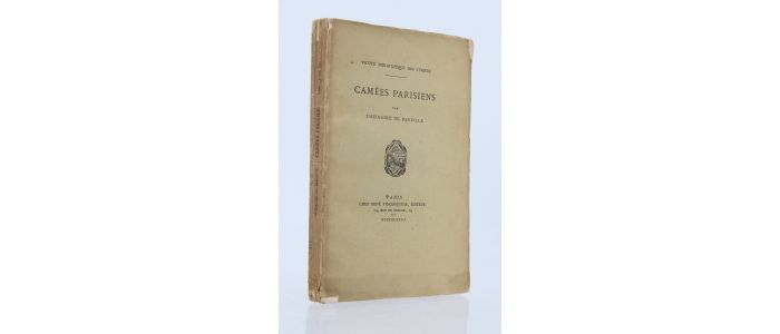 BANVILLE : Camées parisiens, troisième série - Prima edizione - Edition-Originale.com