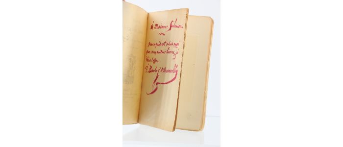 BARBEY D'AUREVILLY : Du dandysme et de G. Brummell. - Memoranda - Signed book - Edition-Originale.com