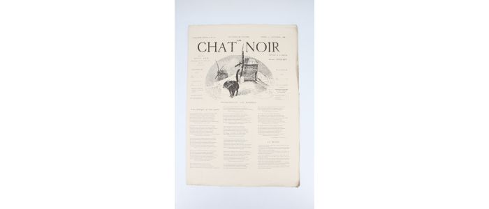 BARBEY D'AUREVILLY : Le Chat noir N°244 de la cinquième année du samedi 11 Septembre 1886 - First edition - Edition-Originale.com