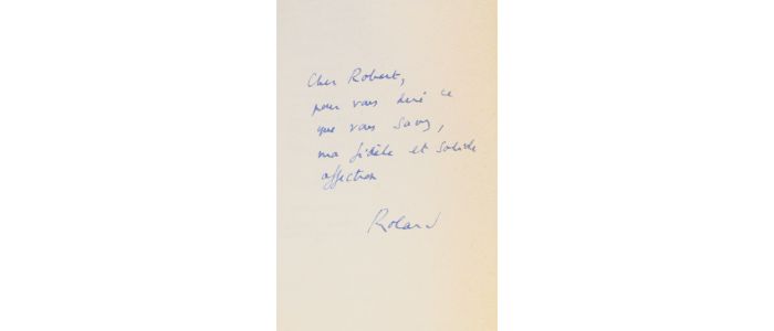 BARTHES : Sade Fourier Loyola - Libro autografato, Prima edizione - Edition-Originale.com