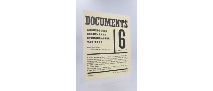 BATAILLE : Documents N°6 de la deuxième année - Erste Ausgabe - Edition-Originale.com