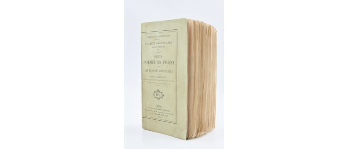 BAUDELAIRE : [Le Spleen de Paris] Petits poëmes en prose - Les Paradis artificiels - Prima edizione - Edition-Originale.com