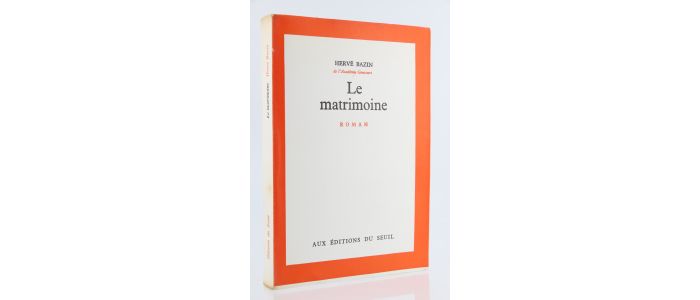 BAZIN : Le Matrimoine - Prima edizione - Edition-Originale.com