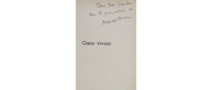 BEALU : Coeur vivant - Signiert, Erste Ausgabe - Edition-Originale.com