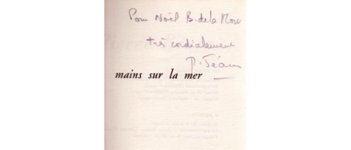 BEARN : Mains sur la mer - Signed book, First edition - Edition-Originale.com