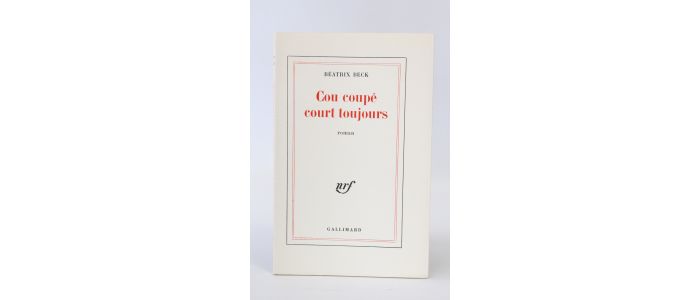 BECK : Cou coupé court toujours - Erste Ausgabe - Edition-Originale.com